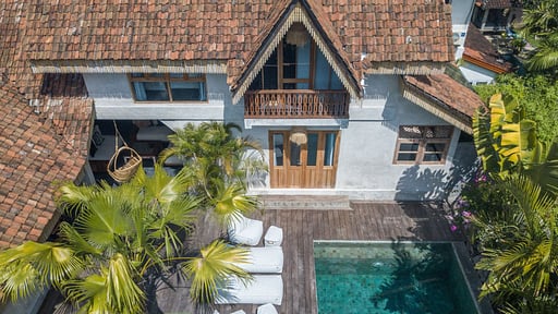 Villa Palm Jari 1 Drone pictures