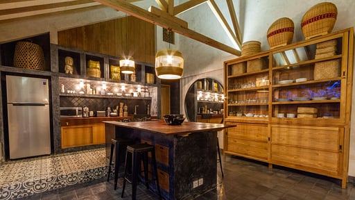 Villa Palm Jari 1 Kitchen
