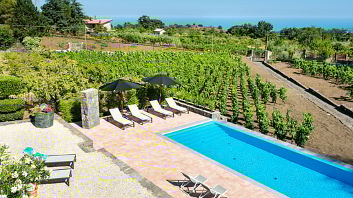 Villa Palmento La Rosa Schwimmbad