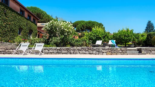 Villa Palmento La Rosa Schwimmbad