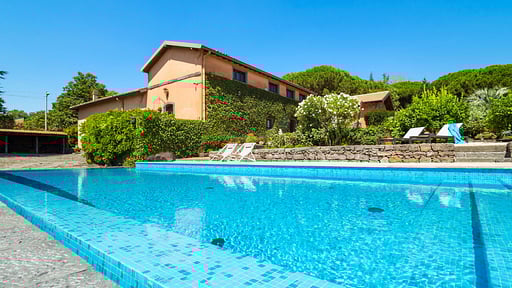 Villa Palmento La Rosa Schwimmbad