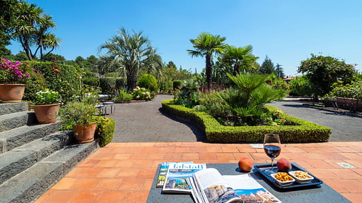 Villa Palmento La Rosa Garten