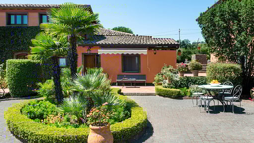 Villa Palmento La Rosa Garten