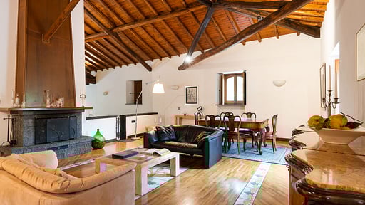 Villa Palmento La Rosa Wohnbereich