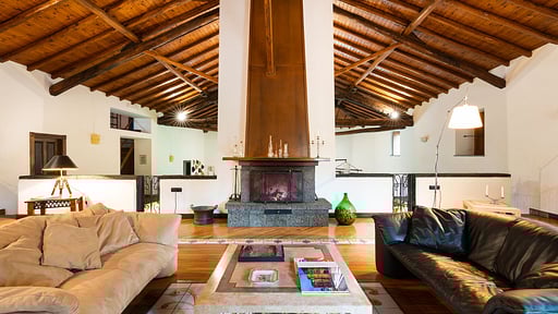 Villa Palmento La Rosa Wohnbereich