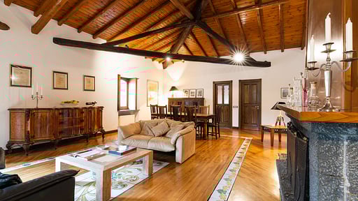 Villa Palmento La Rosa Wohnbereich