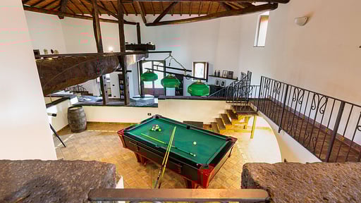 Villa Palmento La Rosa Billard