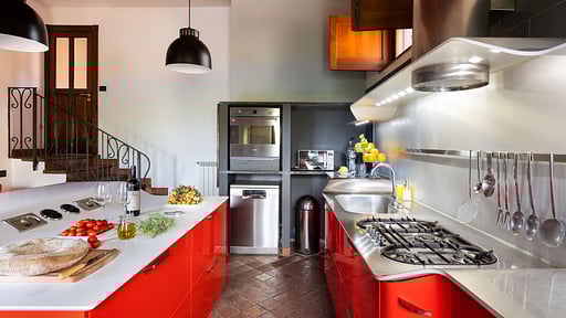 Villa Palmento La Rosa Küche