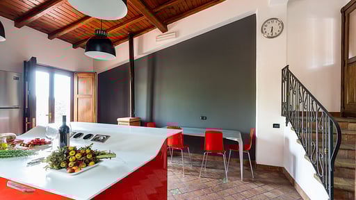 Villa Palmento La Rosa Küche