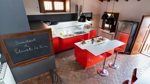 Villa Palmento La Rosa Küche