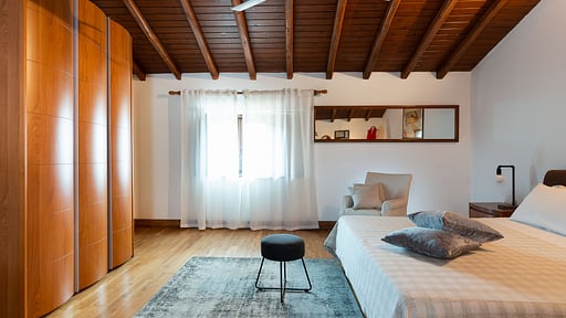 Villa Palmento La Rosa Schlafzimmer 1