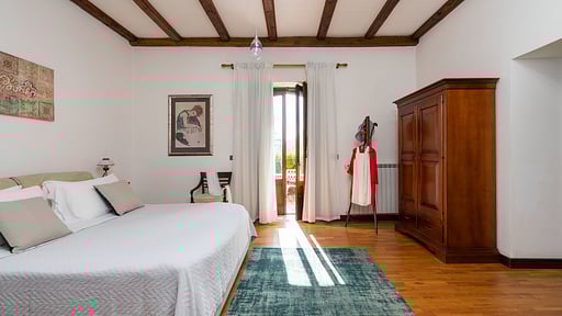 Villa Palmento La Rosa Schlafzimmer 3