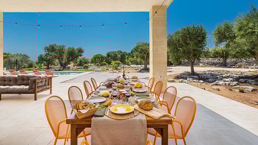 Villa Pamaridi Terrasse/Veranda