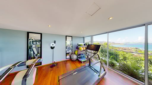 Villa Panama Fitnessraum