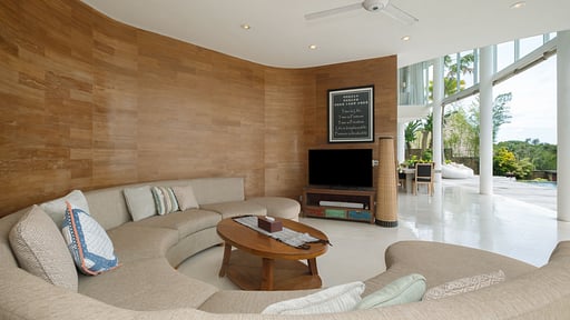 Villa Pancaloka Living room
