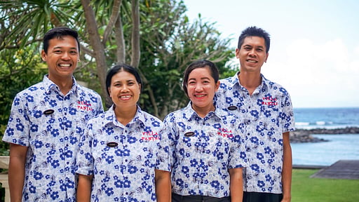 Villa Pantai Candidasa Villa staff