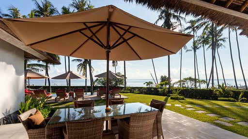 Villa Pantai Kubu Dining area