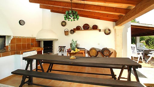 Villa Paparri Terrasse/Veranda