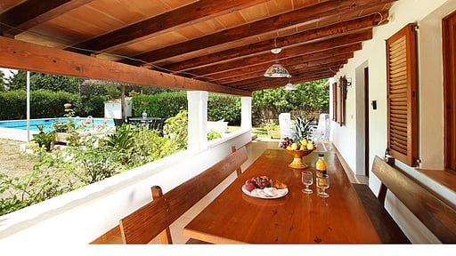 Villa Paparri Terrasse/Veranda