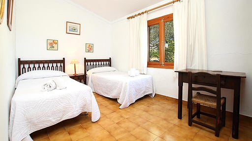 Villa Paparri Schlafzimmer 1