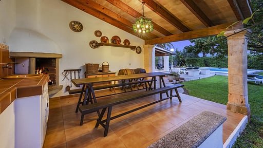 Villa Paparri Terrasse/Veranda