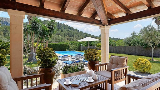 Villa Papito Terrace/Veranda