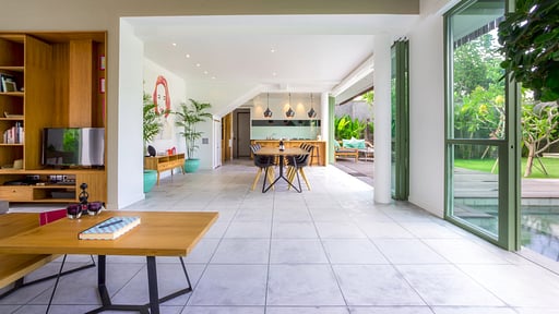 Villa Papu Dining area