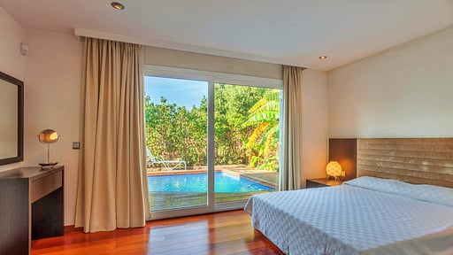 Villa Paradise Bonaire Schlafzimmer 1