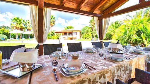 Villa Paradiso Alghero Terrasse