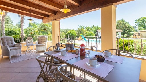 Villa Paradiso Alghero Terrasse