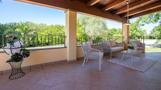 Villa Paradiso Alghero Terrasse