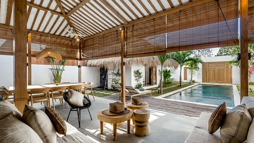 Villa Parasol Seminyak Living room