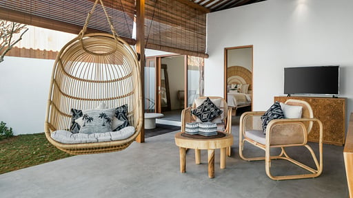 Villa Parasol Seminyak Living room