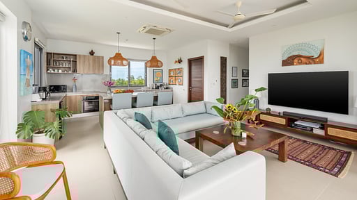 Villa Parichart Living room