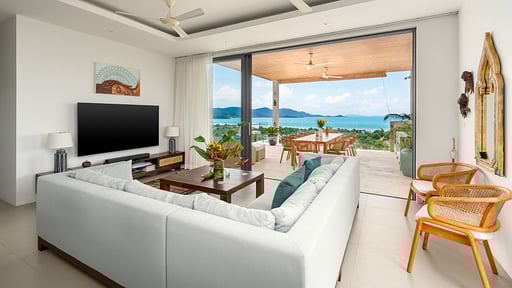 Villa Parichart Living room