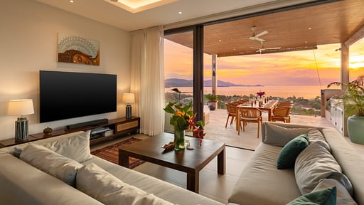 Villa Parichart Living room