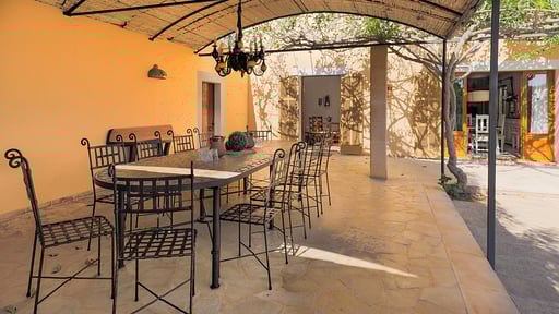 Villa Parra Dining area