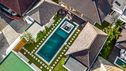Villa Passion Seminyak Drone pictures