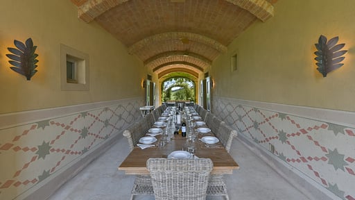Villa Pastello Terrace/Veranda