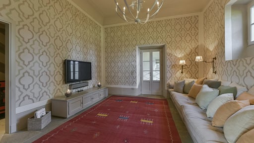 Villa Pastello Media room
