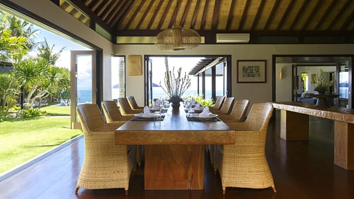 Villa Pawana Dining area