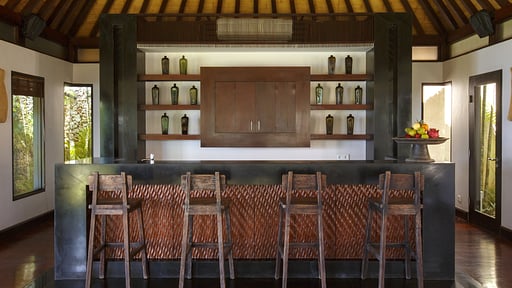 Villa Pawana Indoor bar