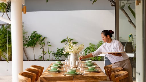 Villa Peace Обеденная зона