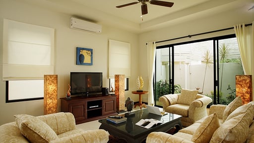 Villa Pearl Media room