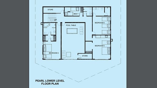 Villa Pearl Floor plan