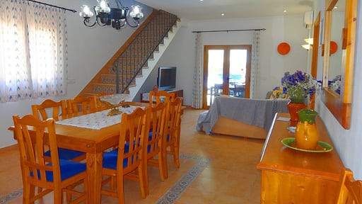 Villa Pedra Zona de comedor