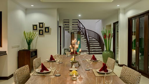 Villa Penari Dining area