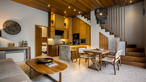 Villa Pereh Dining area