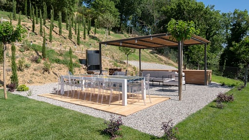 Villa Pergola Salle à manger