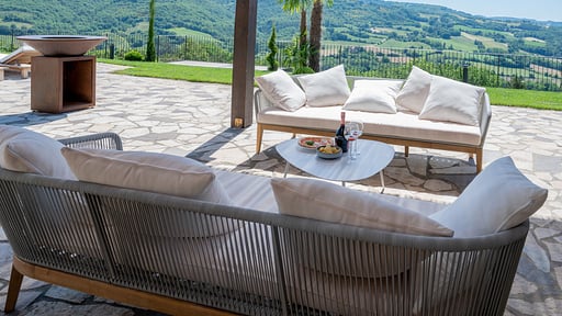 Villa Pergola Salle à manger